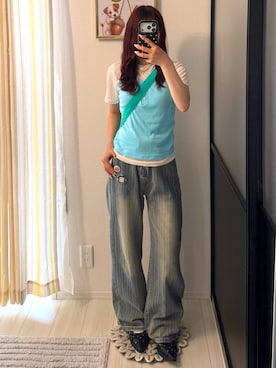 bibi★さん(レディース・153cm)の夏コーディネート