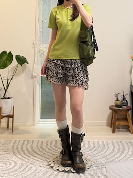 「FCMM（エフシーエムエム）のアイテム」を使った、bibi★さん（レディース・153cm）の春コーディネート