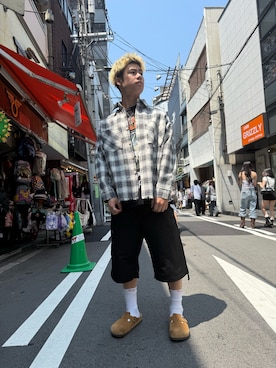 「DANKE SCHON（ダンケシェーン）のアイテム」を使った、itto0219さん（メンズ・174cm）の夏コーディネート