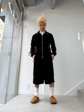 「Needles（ニードルス）のアイテム」を使った、itto0219さん（メンズ・174cm）の夏コーディネート