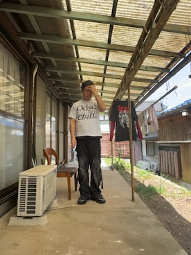 「Ressaca（レサーカ）のアイテム」を使った、Kimasaさん（メンズ・177cm）の春コーディネート