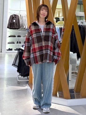きゃなさん（レディース・160cm）の秋コーディネート