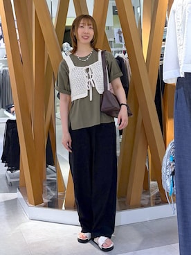 きゃなさん(レディース・160cm)の夏コーディネート