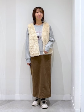 「GLOBAL WORK（グローバルワーク）のアイテム（ジャケット/アウター）」を使った、きゃなさん（レディース・160cm）の秋コーディネート