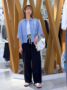 きゃなさん（レディース・160cm）の夏コーディネート