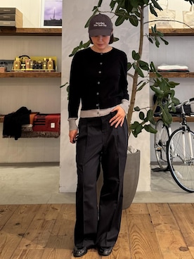 「Saturdays NYC（サタデーズ ニューヨークシティ ）のアイテム」を使った、yunoさん（レディース・164cm）の秋コーディネート