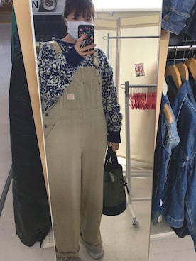 「Gregory」｜「アイテム（オールインワン・サロペット）」を使った、KANAさん（レディース・161cm）の冬コーディネート