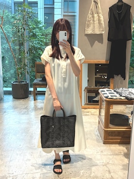 「OJO DE MEX（オホデメックス）のアイテム」を使った、yuさん（レディース・166cm）の夏コーディネート