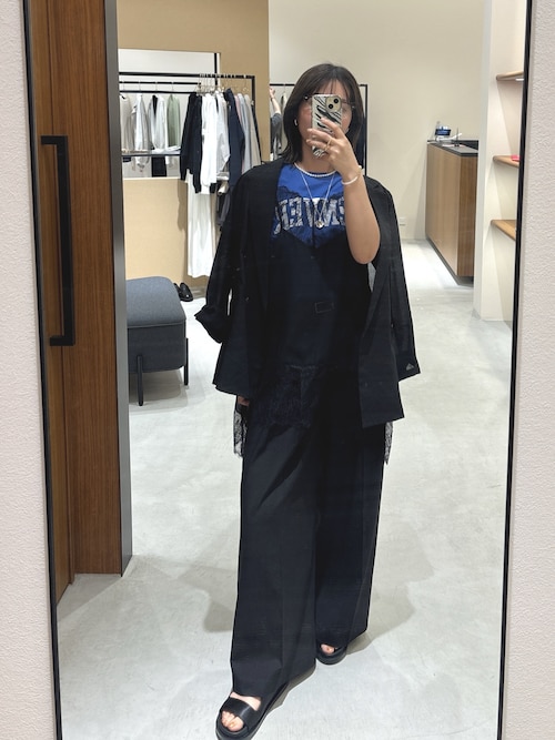 LOUNGEDRESS リネンライクシアージャケット 定価¥23,100 Loungedress（ラウンジドレス） ジャケット テーラードジャケット