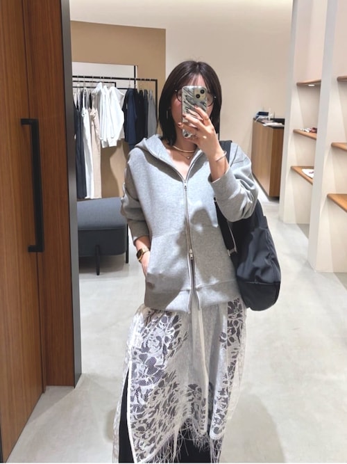 Loungedress ポンチパーカー Loungedress（ラウンジドレス） パーカー ポンチパーカー レディース