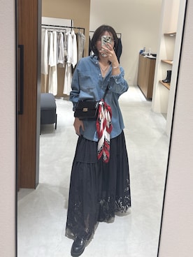 LOUNGEDRESS（ラウンジドレス）の「2WAYギャザーブラウス（シャツ