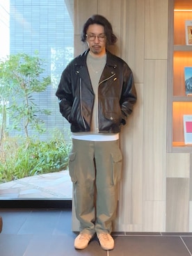 「Kaptain Sunshine（キャプテン サンシャイン）のアイテム」を使った、takutaku3838さん（メンズ・173cm）の春コーディネート