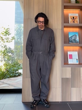 「Graphpaper（グラフペーパー）のアイテム」を使った、takutaku3838さん（メンズ・173cm）の春コーディネート