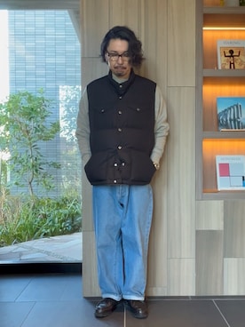 「JOURNAL STANDARD（ジャーナルスタンダード）のアイテム（パンツ）」を使った、takutaku3838さん（メンズ・173cm）の春コーディネート