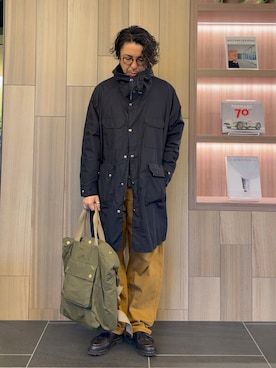 「バブアー」｜takutaku3838さん（メンズ・173cm）の春コーディネート