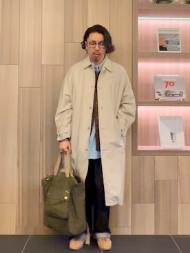 「Graphpaper（グラフペーパー）のアイテム」を使った、takutaku3838さん（メンズ・173cm）の春コーディネート