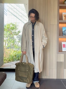 「Graphpaper（グラフペーパー）のアイテム」を使った、takutaku3838さん（メンズ・173cm）の春コーディネート