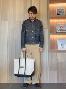 「Paraboot（パラブーツ）のアイテム」を使った、takutaku3838さん（メンズ・173cm）の春コーディネート