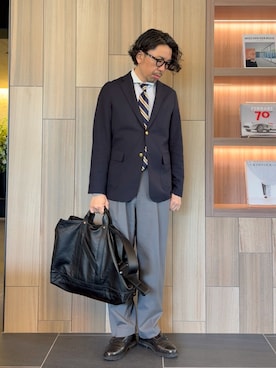 「BEAMS PLUS（ビームスプラス）のアイテム（ジャケット/アウター）」を使った、takutaku3838さん（メンズ・173cm）の春コーディネート