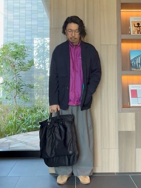 「PORTER（ポーター）のアイテム」を使った、takutaku3838さん（メンズ・173cm）の春コーディネート