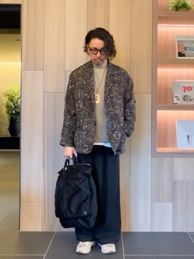 「PORTER（ポーター）のアイテム」を使った、takutaku3838さん（メンズ・173cm）の春コーディネート