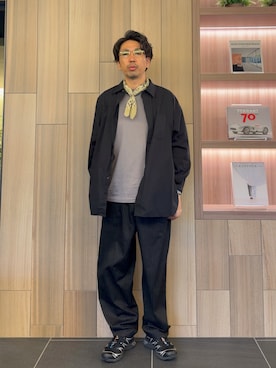 「FreshService（フレッシュサービス）のアイテム」を使った、takutaku3838さん（メンズ・173cm）の夏コーディネート
