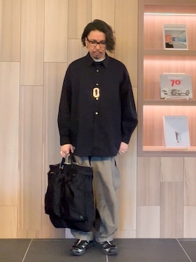 「PORTER（ポーター）のアイテム」を使った、takutaku3838さん（メンズ・173cm）の春コーディネート