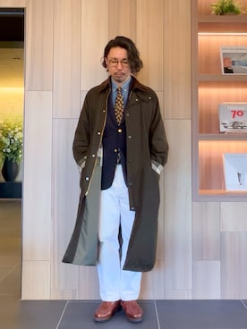 「BEAMS PLUS（ビームスプラス）のアイテム」を使った、takutaku3838さん（メンズ・173cm）の春コーディネート