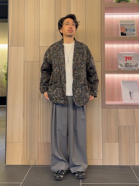 DAIWA PIER39のテーラードジャケットを使った人気ファッション