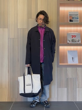 「YUICHI TOYAMA（ユウイチトヤマ）のアイテム」を使った、takutaku3838さん（メンズ・173cm）の春コーディネート