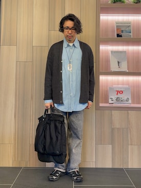 「PORTER（ポーター）のアイテム」を使った、takutaku3838さん（メンズ・173cm）の春コーディネート