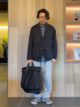 「BEAMS（ビームス）のアイテム」を使った、takutaku3838さん（メンズ・173cm）の春コーディネート