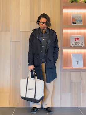 「SHIPS（シップス）のアイテム（ジャケット/アウター）」を使った、takutaku3838さん（メンズ・173cm）の春コーディネート