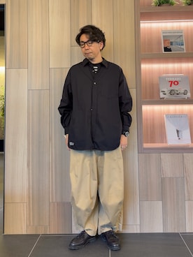 「Needles（ニードルス）のアイテム」を使った、takutaku3838さん（メンズ・173cm）の春コーディネート