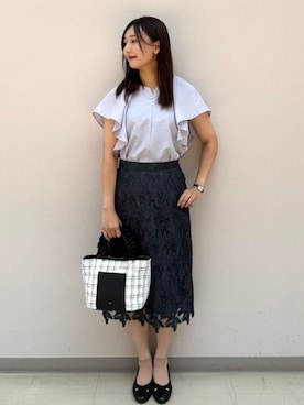 mihaさん（レディース・161cm）の夏コーディネート