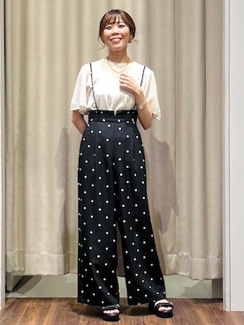 simaさん（レディース・155cm）の春コーディネート