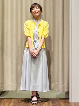simaさん(レディース・155cm)の春コーディネート