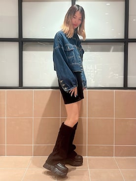 「ESPERANZA（エスペランサ）のアイテム」を使った、そるちゃさん（レディース・153cm）の秋コーディネート