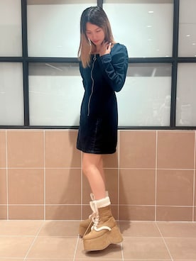 「ESPERANZA（エスペランサ）のアイテム」を使った、そるちゃさん（レディース・153cm）の秋コーディネート
