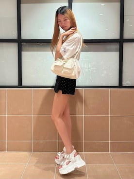 「ESPERANZA（エスペランサ）のアイテム」を使った、そるちゃさん（レディース・153cm）の夏コーディネート