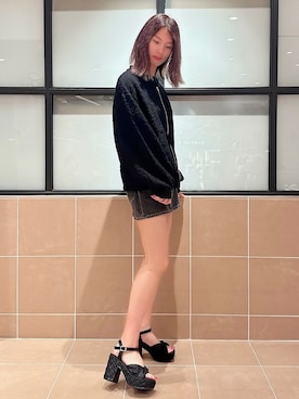 「ESPERANZA（エスペランサ）のアイテム」を使った、そるちゃさん（レディース・153cm）の夏コーディネート