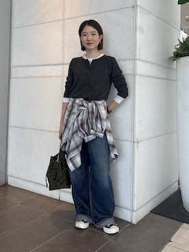 risaさん(レディース・148cm)の秋コーディネート