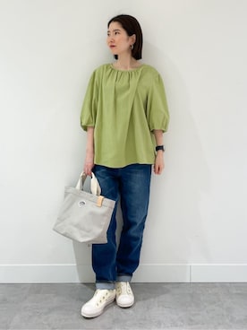 risaさん(レディース・148cm)の春コーディネート