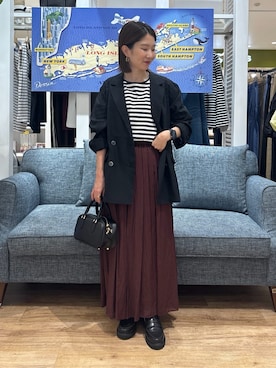 risaさん(レディース・148cm)の秋コーディネート