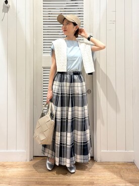 risaさん(レディース・148cm)の夏コーディネート