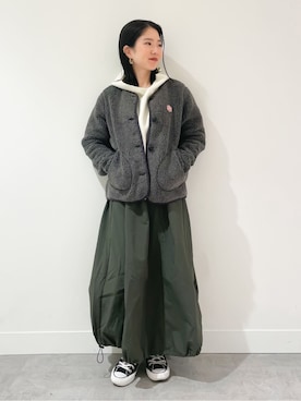 「Vincent et Mireille（バンソンエミレイユ）のアイテム」を使った、risaさん（レディース・148cm）の秋コーディネート