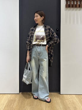 「シンプル・ベーシック」｜risaさん（レディース・148cm）の秋コーディネート
