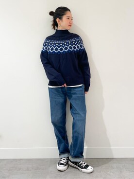 risaさん(レディース・148cm)の冬コーディネート