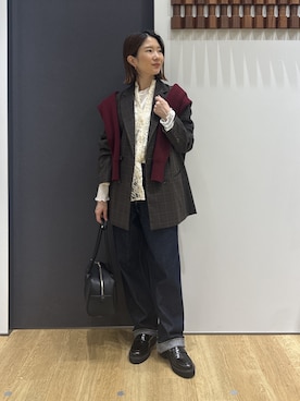 risaさん（レディース・148cm）の秋コーディネート