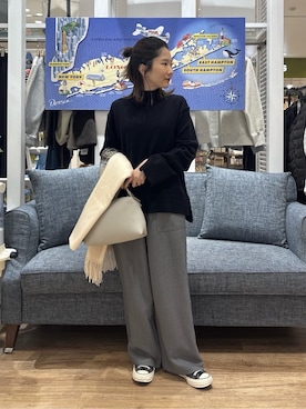 risaさん（レディース・148cm）の冬コーディネート